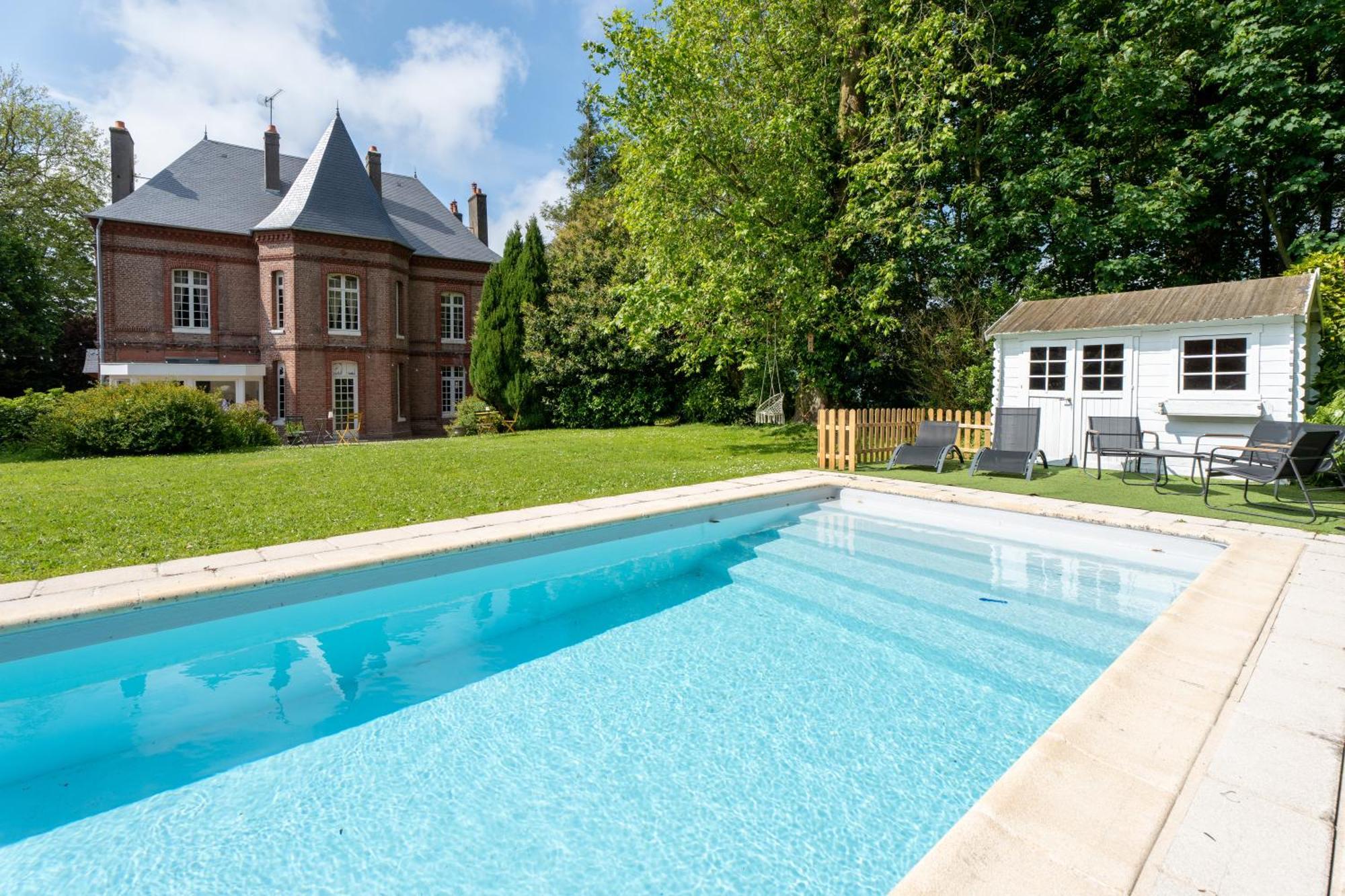 Le Manoir De La Belle Epoque Bed & Breakfast Bethencourt-sur-Mer Exterior photo