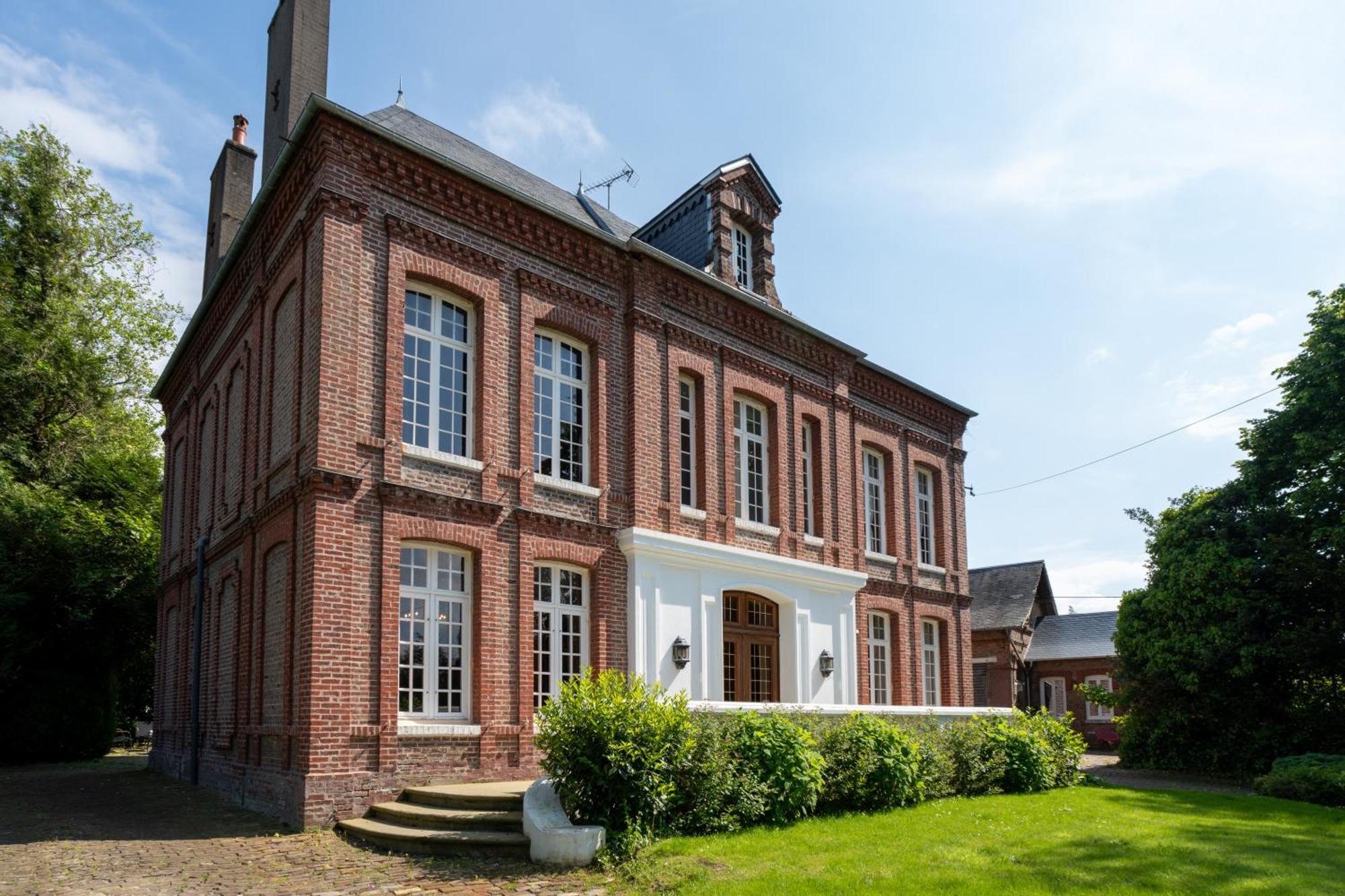 Le Manoir De La Belle Epoque Bed & Breakfast Bethencourt-sur-Mer Exterior photo